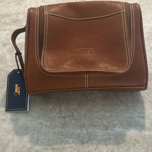LINKS AND KINGS Leather Travel Caddy NWT